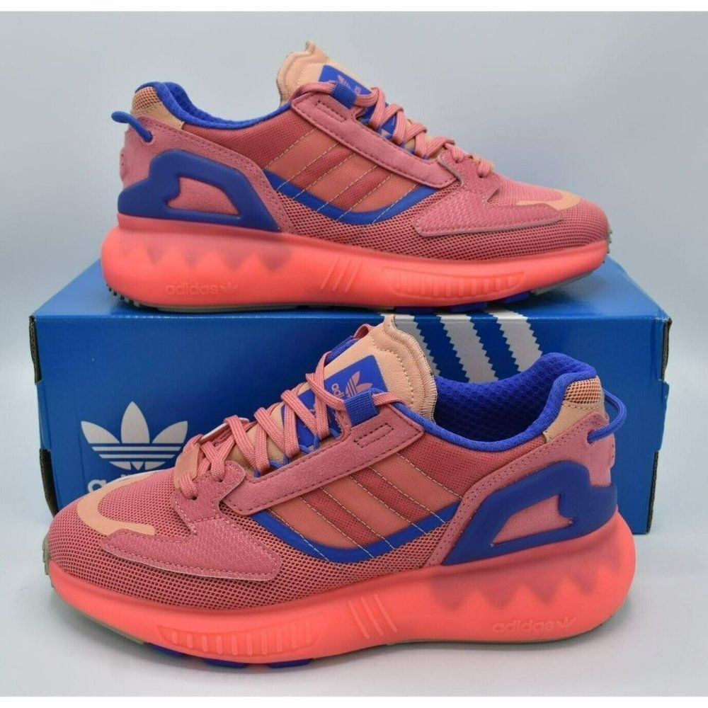 Adidas Originals Womens Size 9 ZX 5K Boost Hazy Rose Pink Shoes Sneakers GZ7876